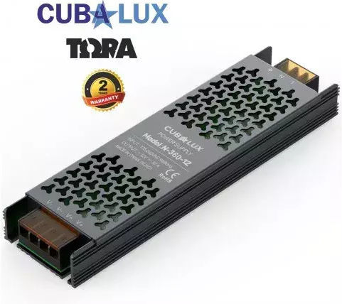 Cubalux Τροφοδοτικό LED IP20 Ισχύος 360W με Τάση Εξόδου 12V