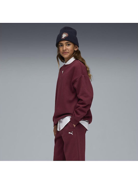 Παιδικό Σετ Φόρμας Μπορντό 2τμχ Sweat Suit