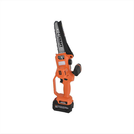 Kraft Pruning Battery Chainsaw 1x4Ah Brushless 21V 2.1kg with Blade 20cm