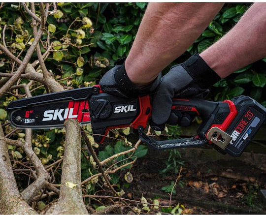 Skil Κλαδευτικό Αλυσοπρίονο Μπαταρίας Solo Brushless 20V 1.2kg με Λάμα 15cm