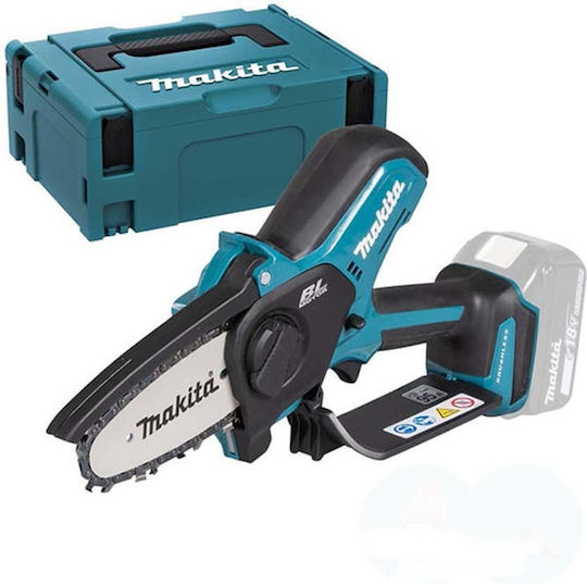 Makita Battery Pruning Chainsaw Solo Brushless 18V 1.3kg Hard Case Makpac with Blade 10cm