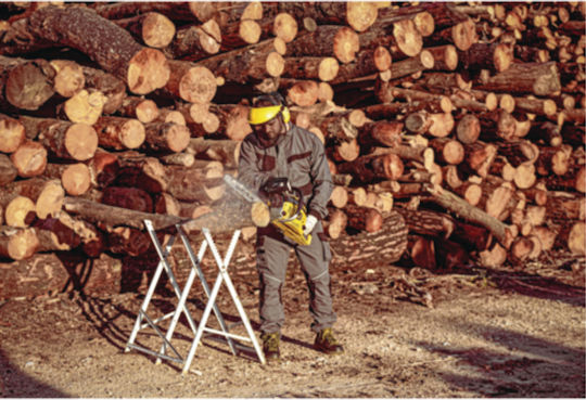 FFG Gasoline-Powered Chainsaw GCS 246 Plus Gasoline Chainsaw 5.9kg with Blade 45cm and Easy Start