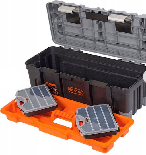 Tactix Hand Tool Case Plastic with Tobacco Case Dimensions: W66xD30xH28cm