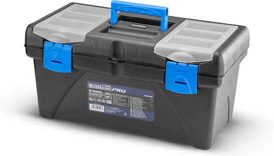 Bormann Pro BTB3314 Hand Tool Case Plastic with Tobacco Case Dimensions: W58.5xD32xH30cm