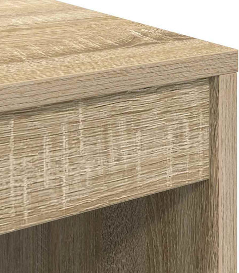 Wooden Desk Sonoma Oak 70x50x76cm