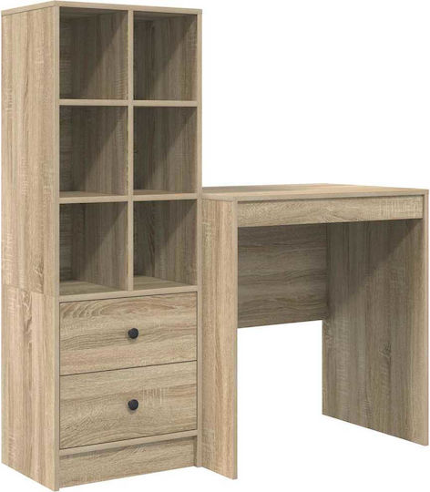 Wooden Desk Sonoma Oak 70x50x76cm