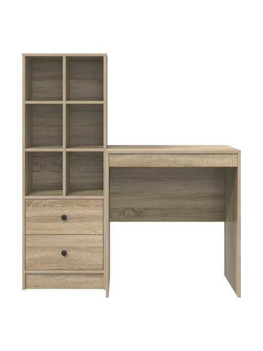 Γραφείο Ξύλινο Καφέ 70x50x76εκ.