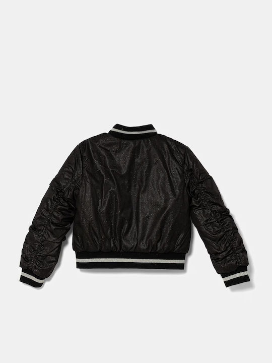 Παιδικό Bomber Διπλής Όψης Μαύρο