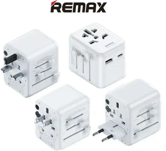 Remax Αντάπτορας Πρίζας από Universal σε Universal