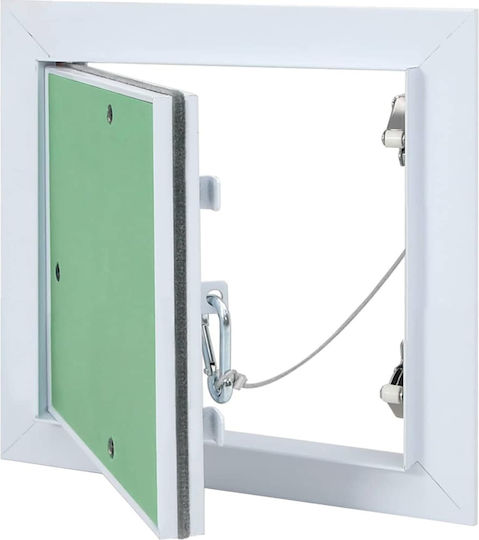 vidaXL Accesorii de Ventilație Panou de acces cadru din aluminiu gips-carton 4018449