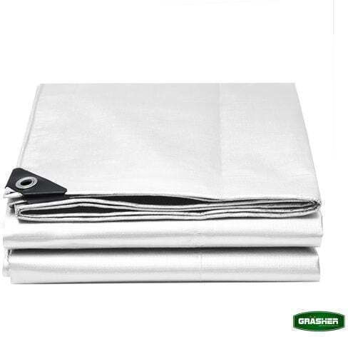 Grasher Impermeabil Prelată 120gr/m² 8x10m. Tip de lumină Alb