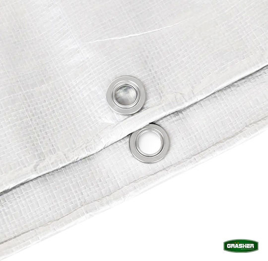 Grasher Impermeabil Prelată 120gr/m² 8x10m. Tip de lumină Alb