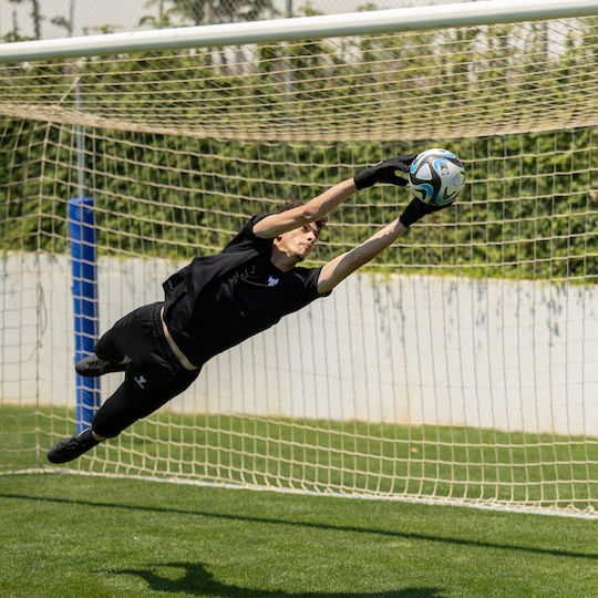 Fearless Goalkeepers Wolf Pro Γάντια Τερματοφύλακα Ενηλίκων & Παιδικά Μαύρα Onyx Black