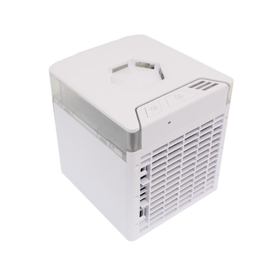 Andowl Q-cool6 Ανεμιστηράκι USB με Νερό και Φωτισμό 10W Λευκό