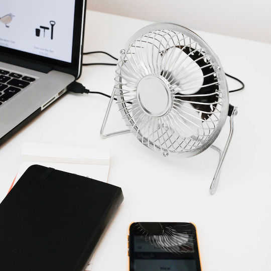 Kikkerland Desk Fan Black Ανεμιστηράκι USB Μαύρο