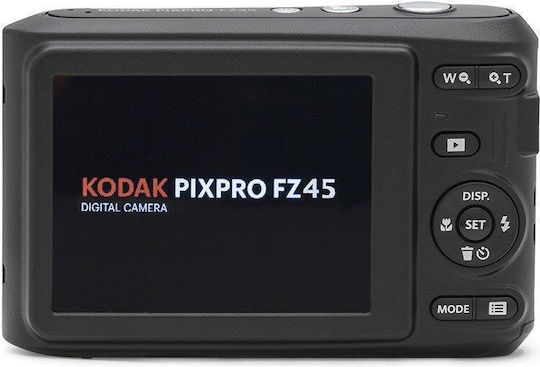 Kodak PIXPRO FZ45 Friendly Compact Φωτογραφική Μηχανή 16MP Οπτικού Ζουμ 4x με Οθόνη 2.7" Λευκή