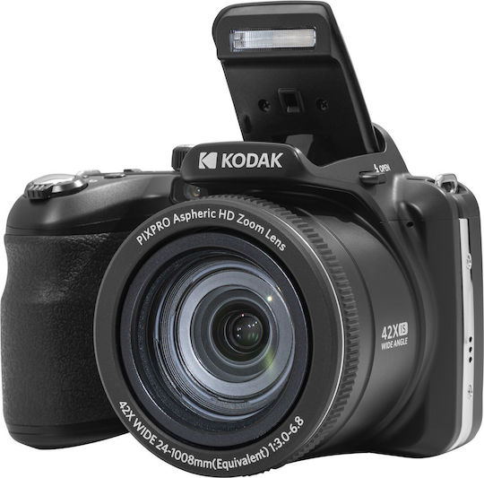 Kodak Astro Zoom AZ425 Compact Φωτογραφική Μηχανή 20MP Οπτικού Ζουμ 42x με Οθόνη 3" και Ανάλυση Video Full HD (1080p) Μαύρη