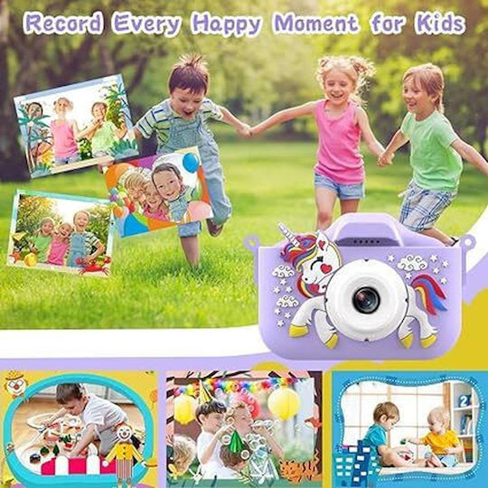 Unicorn Children's Camera Optical Zoom 4x Blue