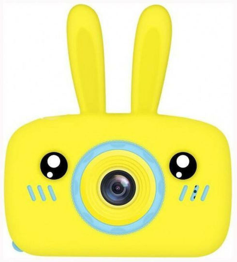 Andowl QK6 Bär Kinder Kompaktkamera 10MP Gelbe