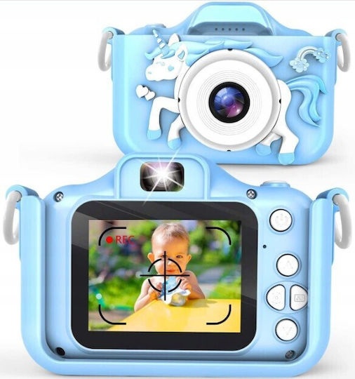 SPM X5 Cameră Foto pentru Copii 20MP Unicorn Albastră