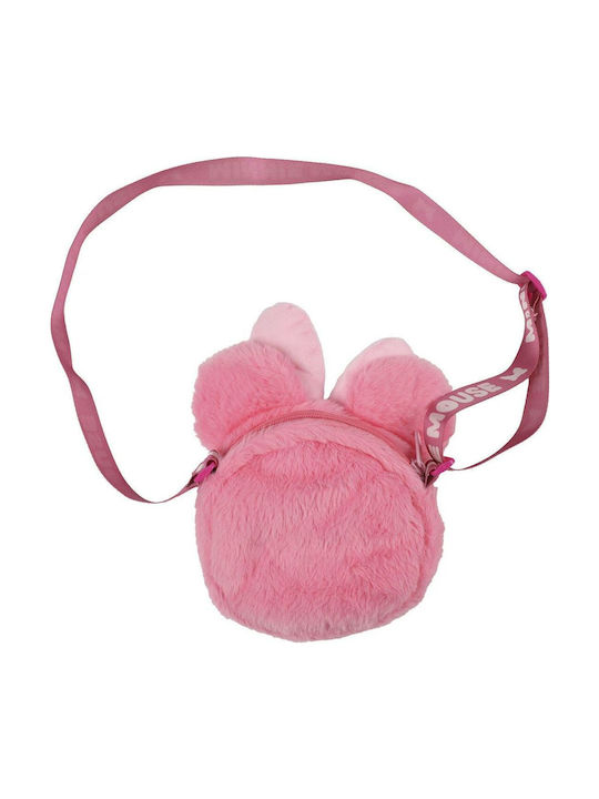 Minnie Mouse Παιδική Τσάντα Ροζ 17x14x4εκ.