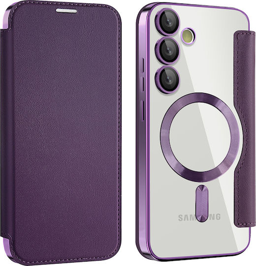 Techsuit Buchen Sie Silikon Lila (Galaxy S23)