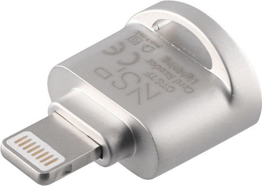 Nsp N34 Otg Tf Micro Sd To Lightning Silver