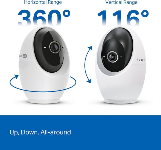 TP-LINK Tapo C260 v1 IP Surveillance Camera Wi-Fi 4K with Two-Way Communication and Lens 4.3mm