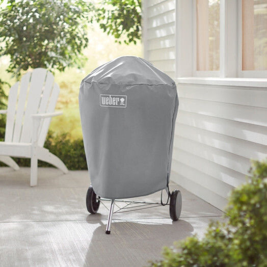 Weber Grill Cover Gray from Polyester 57cmx57cmx58.5cmcm