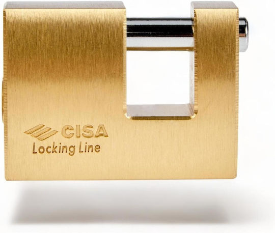 Cisa Ορειχάλκινο Λουκέτο Τάκου με Κλειδί 70mm
