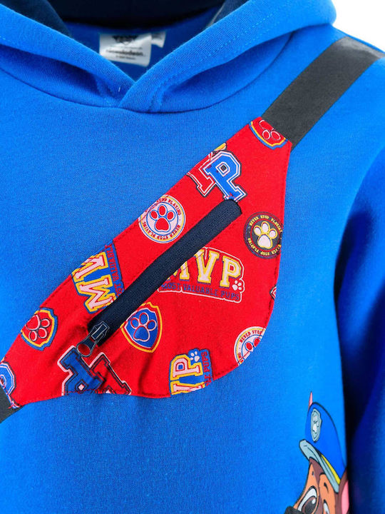Kinder-Sweatshirt mit Kapuze Blue