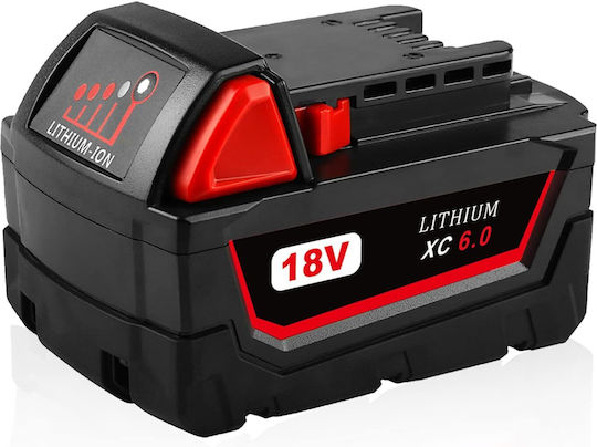 B+W Батерия за Инструменти 18V с Капацитет 6Ах
