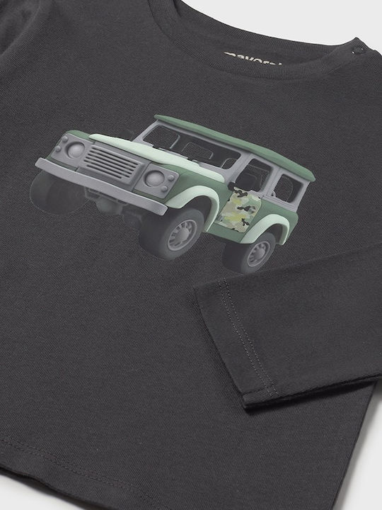Kids' Shirt Long Sleeve Gray