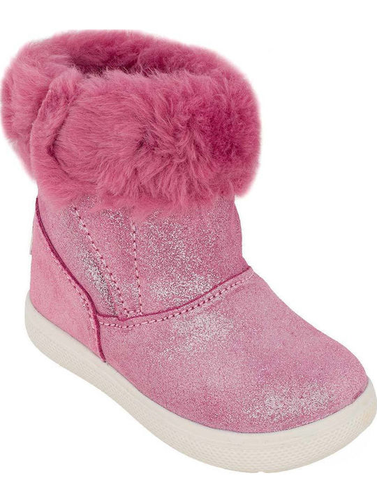 Anatomical Kids Boots with Zipper Purple