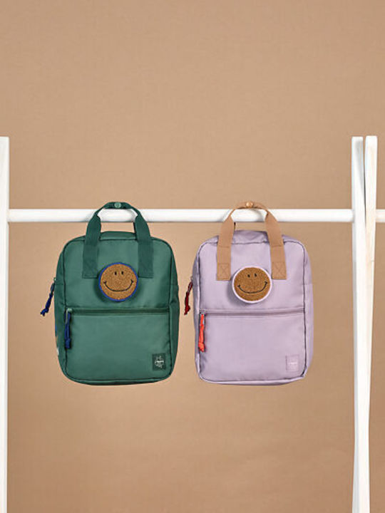 Laessig Little Gang School Bag Backpack Kindergarten Green