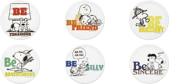Excelsa Сервизна Плато от Порцелан Peanuts Be: Tenacious с Диаметър 31бр 1бр