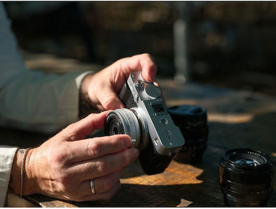 Fujifilm X-E5 Mirrorless Cameră Body Argintie