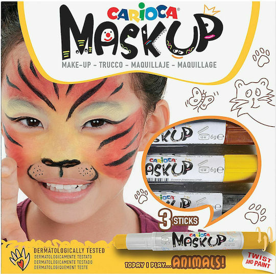 MASK UP Карнавално рисуване на лице 6гр 3бр