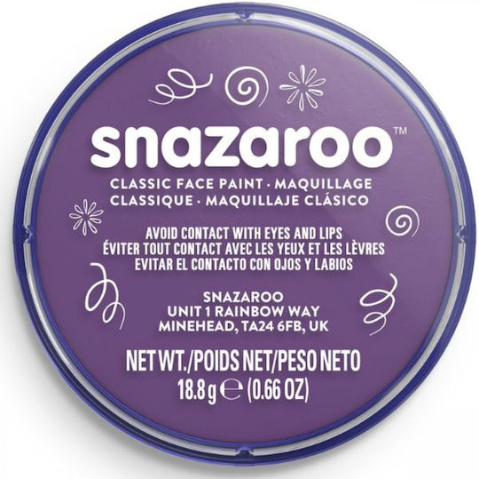 Colors For Snazaroo Carnival Face Painting 18ml Purple