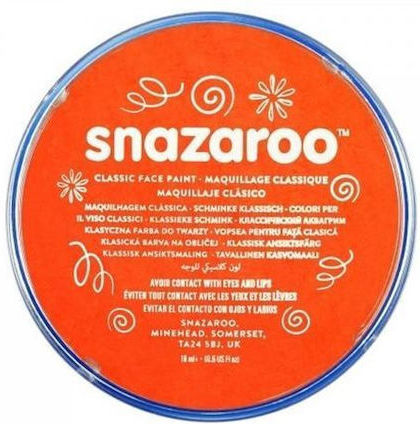 Carnival Face Painting 18ml Orange