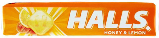 Halls Καραμέλες Calm με Γεύση Μέλι / Λεμόνι Χωρίς Προσθήκη Ζάχαρης 32gr