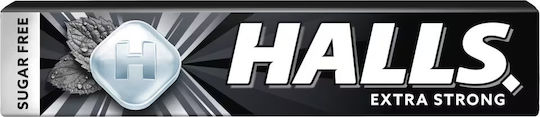 Halls Candies with Extra Strong Flavour No Added Sugar 32g