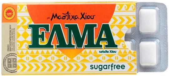 Elma 10 Chewing Gums with Chios Mastic Flavour No Added Sugar 13g