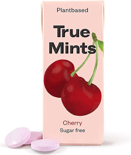 True Gum Καραμέλες με Γεύση Κεράσι Χωρίς Προσθήκη Ζάχαρης 13gr