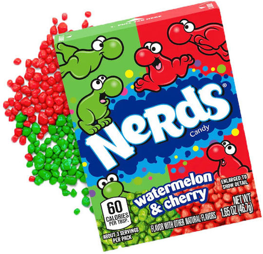 Nerds Candy Καραμέλες με Γεύση Watermelon & Cherry 46.7gr