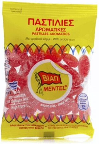 ViapMentel Παστίλιες Mentel με Γεύση Αρωματικές 34gr