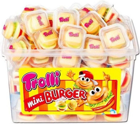 Trolli Ζελεδάκια Μini Burger 10gr