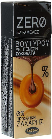 Λάβδας Καραμέλες με Γεύση Βουτύρου με Σοκολάτα Χωρίς Προσθήκη Ζάχαρης 32gr