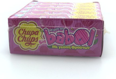 Chupa Chups 6 Chewing gum Big Babol with Tutti Frutti Flavour 20pcs 27.6gr