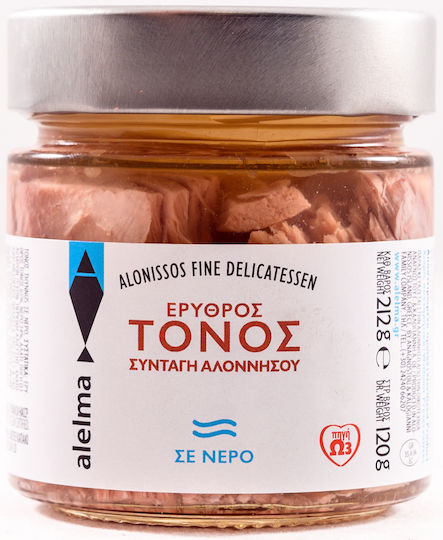 Alelma Tuna Fish Red Alonissos In Water 212gr